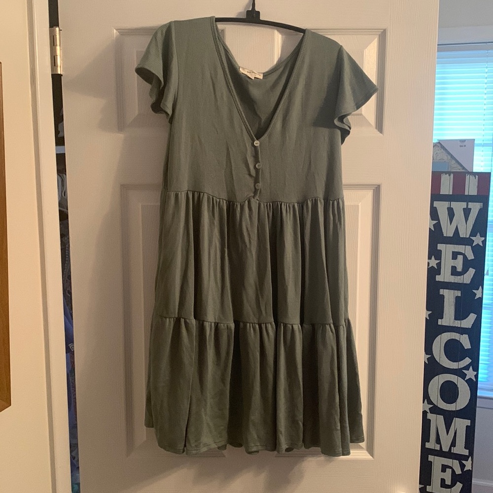 See You Monday tier dress